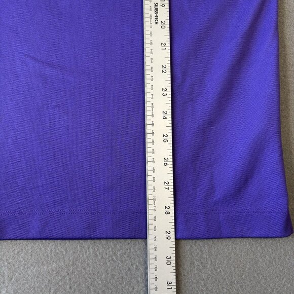 Nike Golf Tour Performance Polo Shirt Mens M Purple Dri Fit Preppy Sporty Casual - Picture 7 of 15